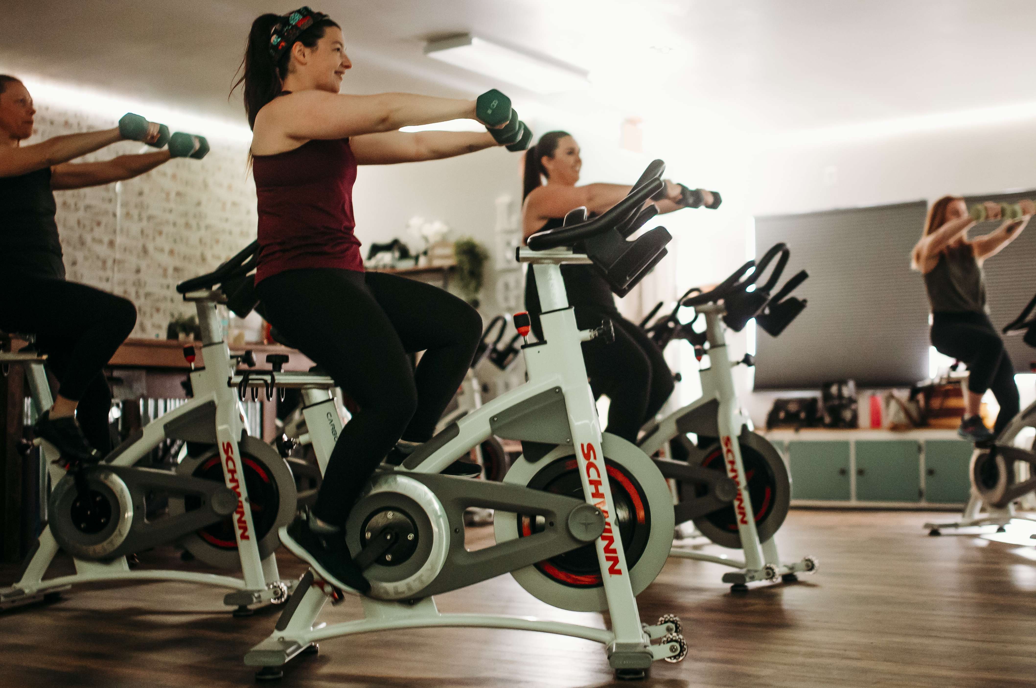 Spin Classes Leg Up Fitness